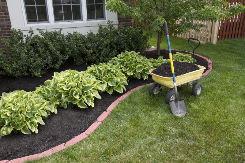 Mulched Garden Beds